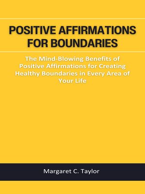 cover image of POSITIVE AFFIRMATIONS FOR BOUNDARIES